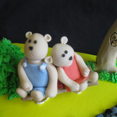 Bears Birthday Cake