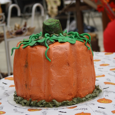 Pumpkin Birthday Cake