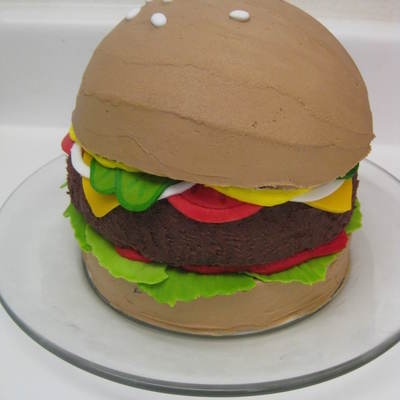 Cheeseburger Cake