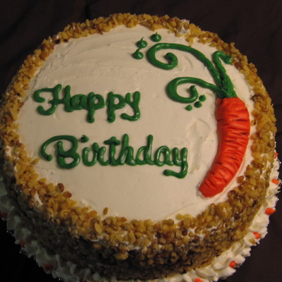 Birthday Carrot Cake