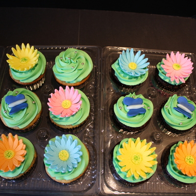 Flower Cupcakes