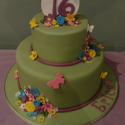 Sweet 16 Cake
