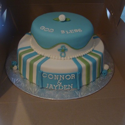 Baptism Cake