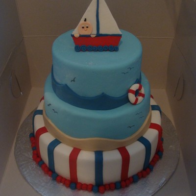 My Son's 1St Birthday Cake