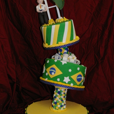 Topsy Turvy Cake
