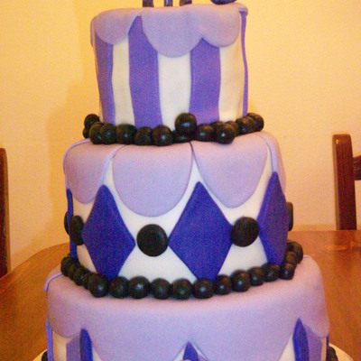 Whimsical Birthday Cake