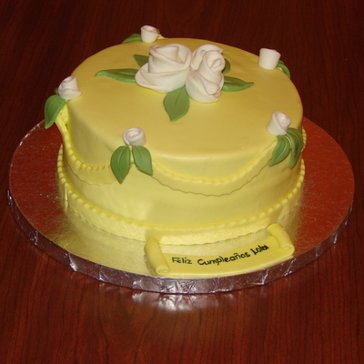 Classy Birthday Cake