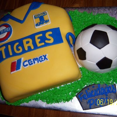 Soccer Shirt Cake