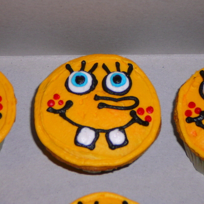 Spongebob Cupcakes