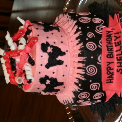 Poodle Cake