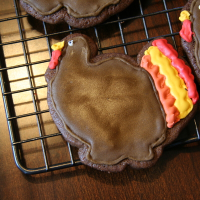 Turkey Sugar Cookies