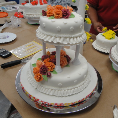 Wilton Course 3 Final Cake