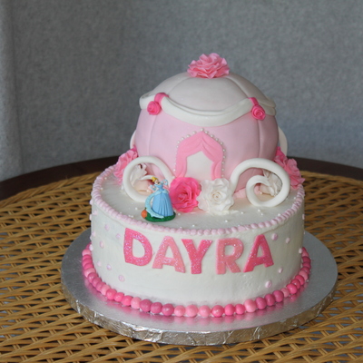 Cinderella Carriage Cake