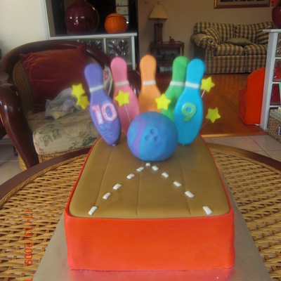 Bowling Cake