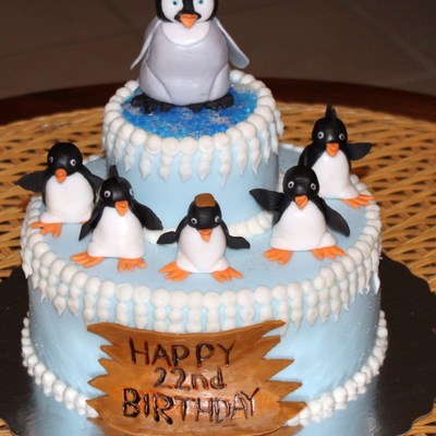 Happy Feet Cake