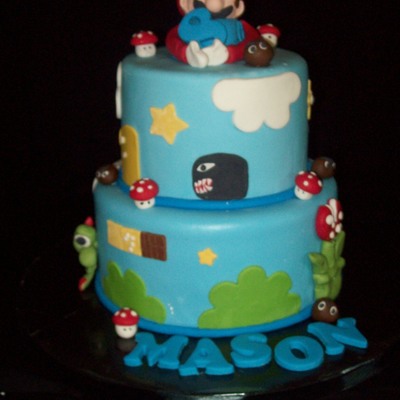 Super Mario Brothers Cake