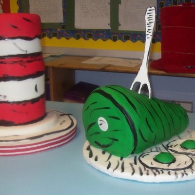 Dr. Seuss Cakes