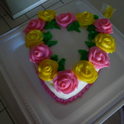 Valentine's Heart Cake