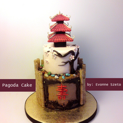 Chinese Pagoda Cake