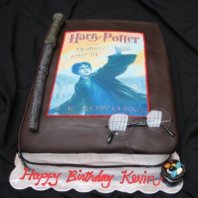 Harry Potter Book Cake