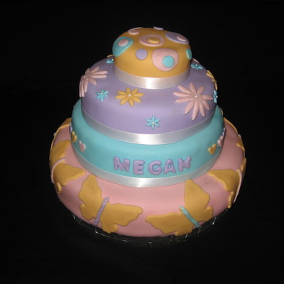 Megan's Fondant Cake