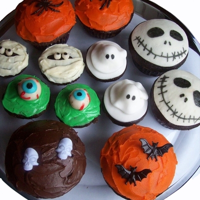 Halloween Cupcake Platter