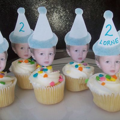 Personalized Photo Cupcake Topper