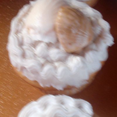 Shell Cupcakes