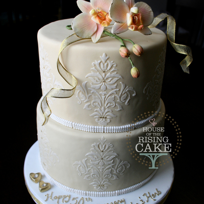 50Th Anniversary Cake
