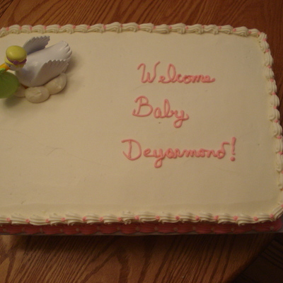 Stork Cake