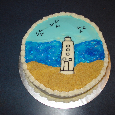 Lighthouse Cake