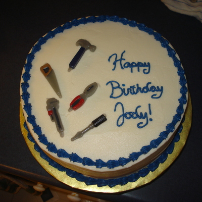 Tools Birthday Cake