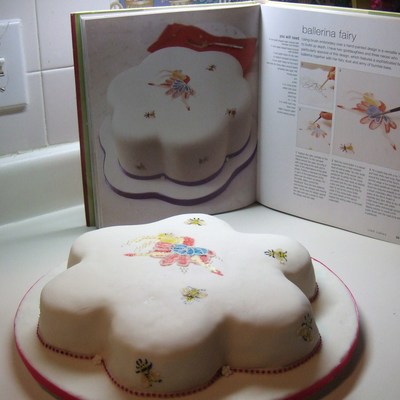 Fairy Ballerina (Otherwise Known As The Cake I Wanted To Throw)