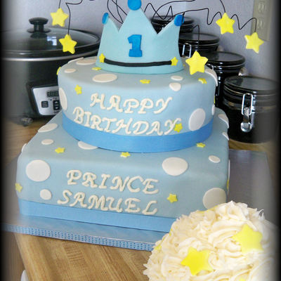 First Birthday Cake Fit For A Prince!