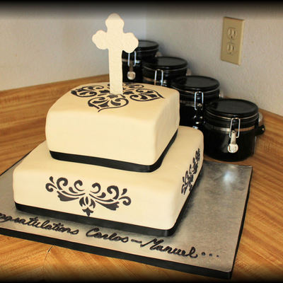 Boys First Communion Cake