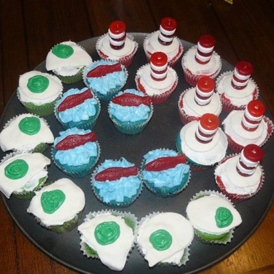Dr. Suess Cupcakes