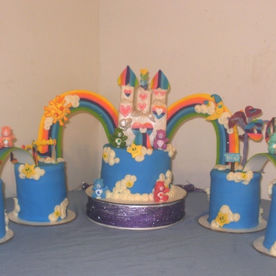 Care Bear Cakes