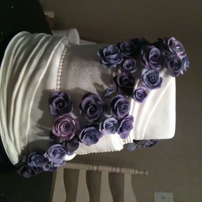 Floral Wedding Cake