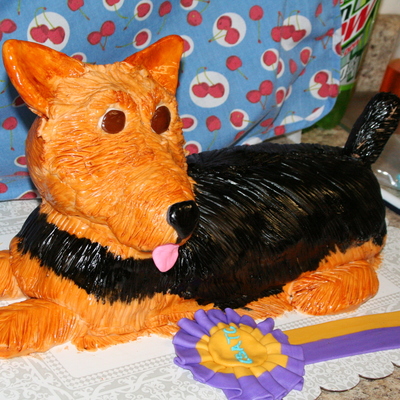 Terrier Cake