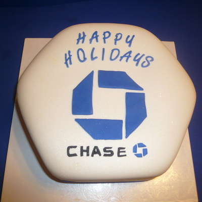 Chase Bank Cake