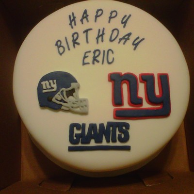 Ny Giants Cake