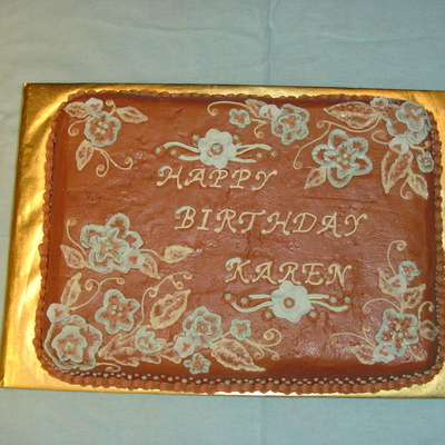 Green, Blue And Brown