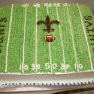Saints Birthday Cake