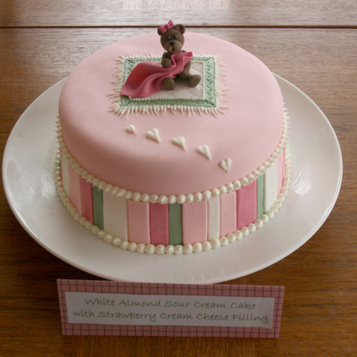 Little Teddy Shower Cake