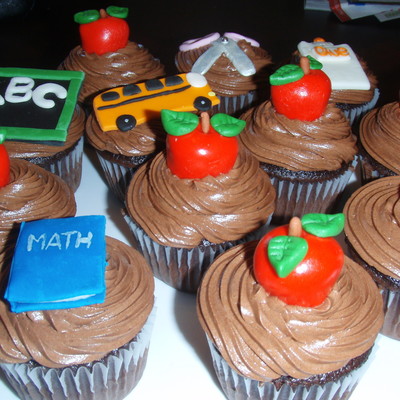 Back To School Cupcakes