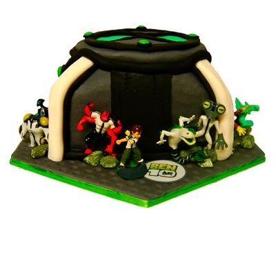 Ben 10 Omnitrix Cake
