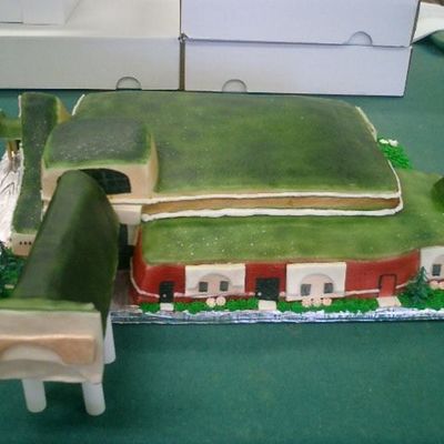 First Try At Doing A Church That Was Being Built