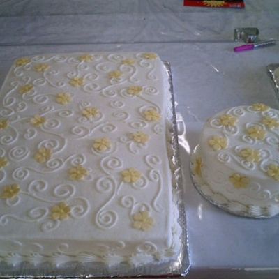 Just Like The Silver Anniversary Cake She Wanted Gold And No Bow.
