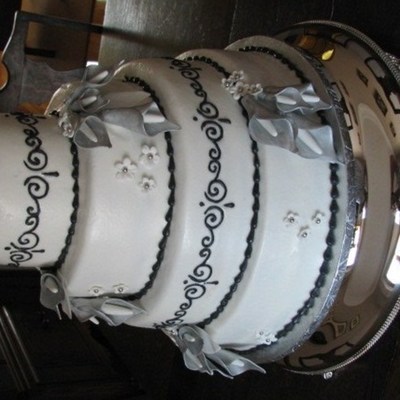 My First Official Wedding Cake.