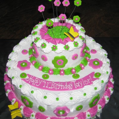 Hot Pink And Lime Green